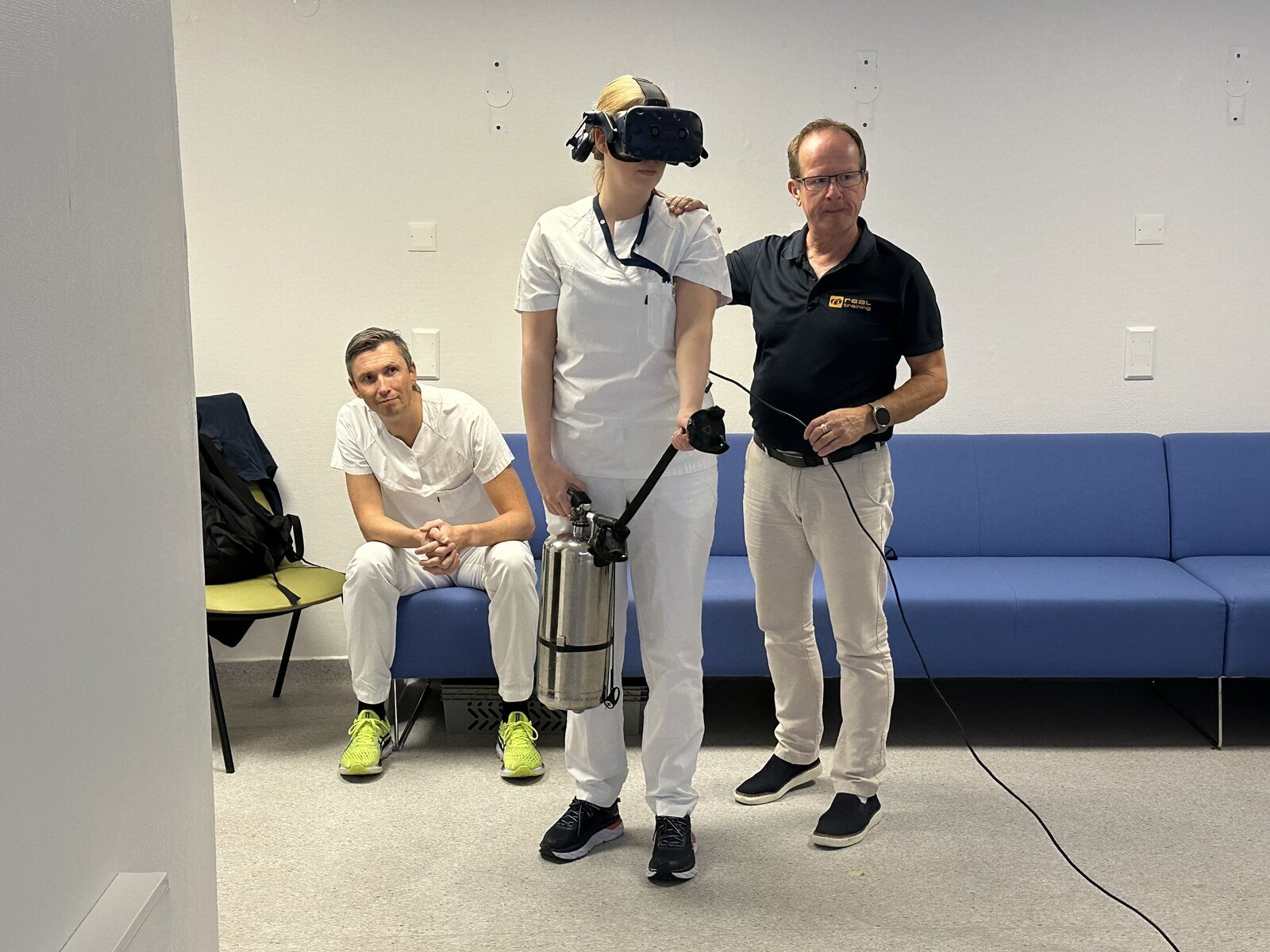 brannslukkingsøvesel på diakonhjemmet