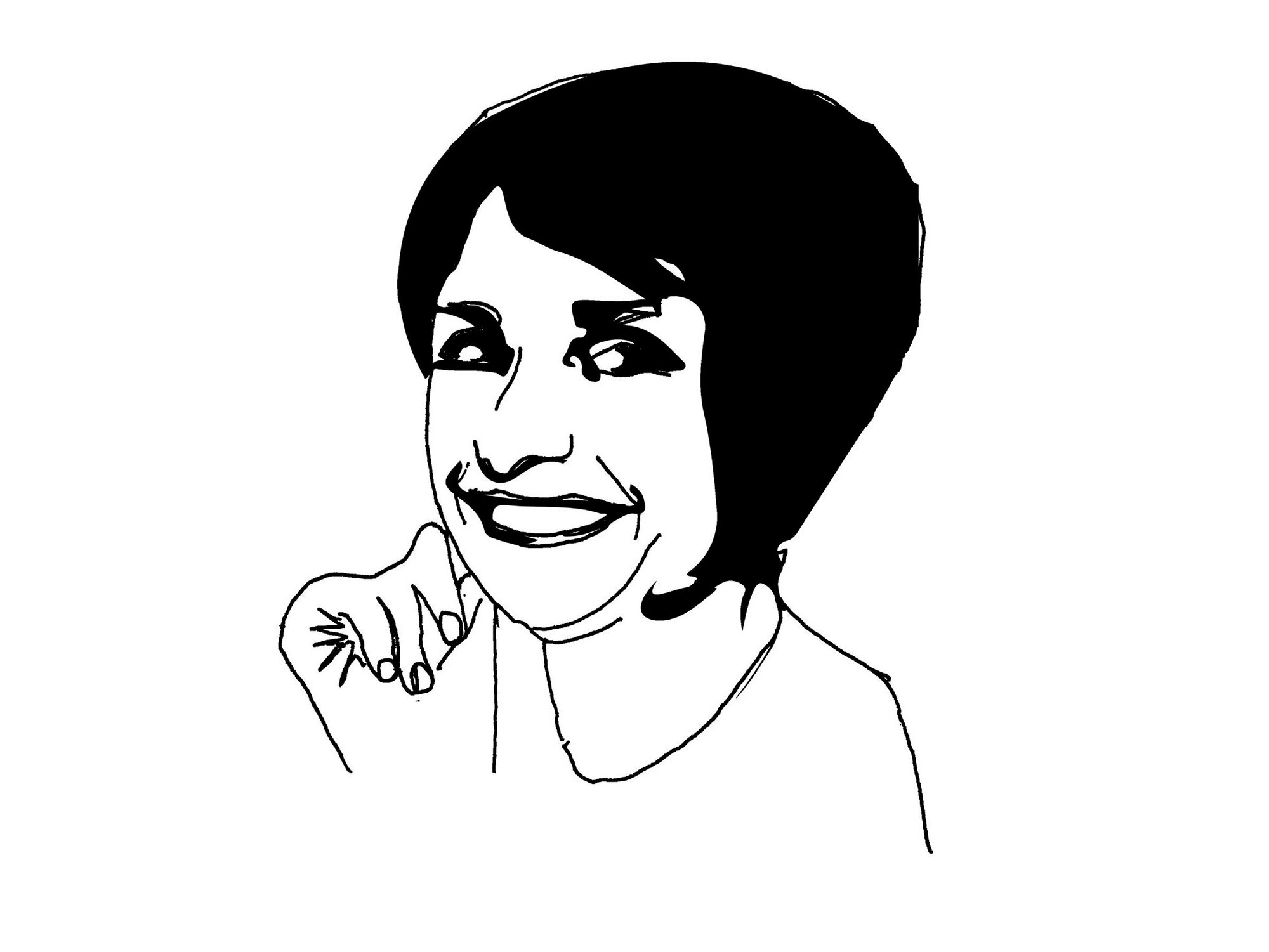 Tegning av Davina Allen