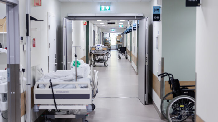 Bilde av sykehuskorridor