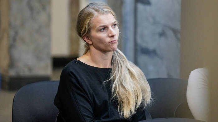 Bildet viser nestleder i KrF, Ida Lindtveit Røse 