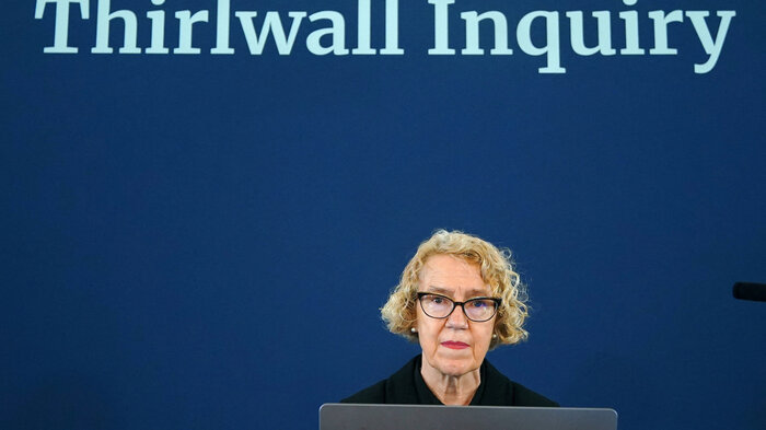 Bildet viser Lady Justice Thirlwall