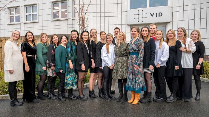 bilde av kreftsykepleiere på vid i bergen