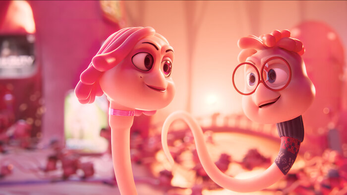 Bildet viser en scene fra Spermageddon.