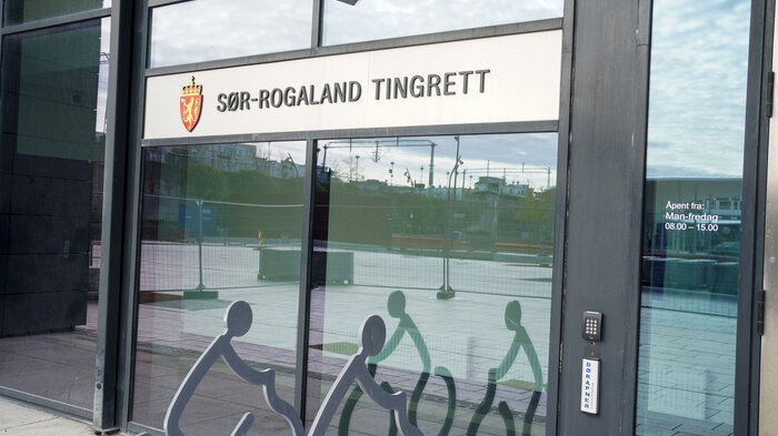 Bildet viser Sør-Rogaland tingrett