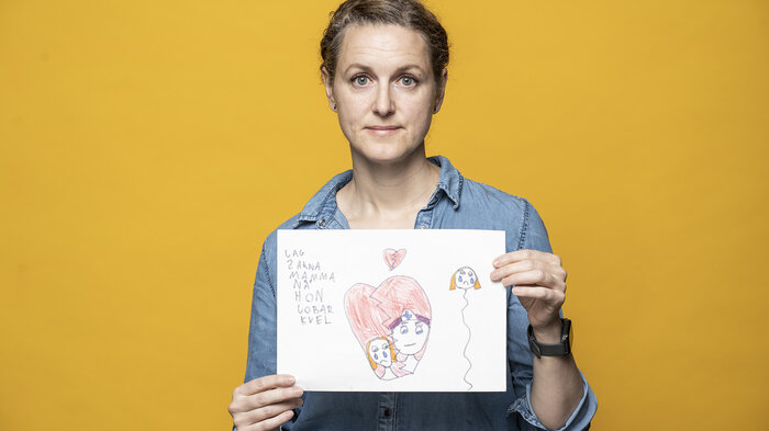 Bildet viser den svenske sykepleieren Carin Lhotsky Andersson