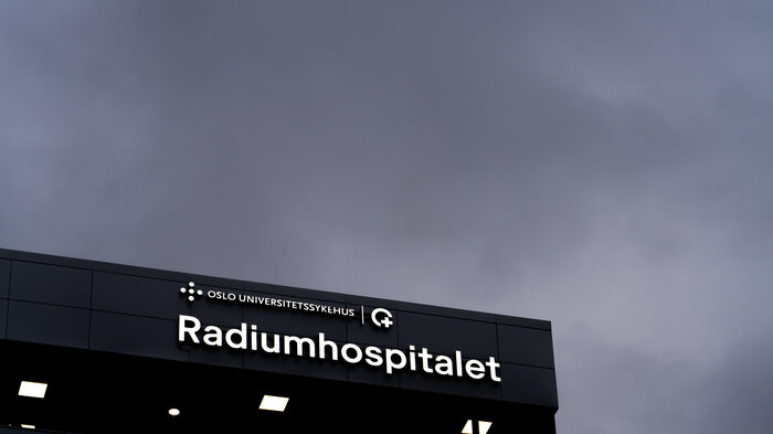 Bildet viser Radiumhospitalet i Oslo.