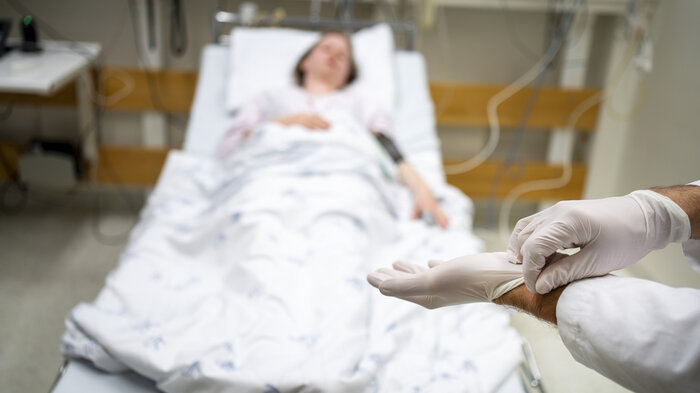 Bilde fra operasjonssal