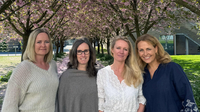 Bente Hamre Larsen, Marianne Storm, Torunn B. Johannessen og Christina T. Frøiland 