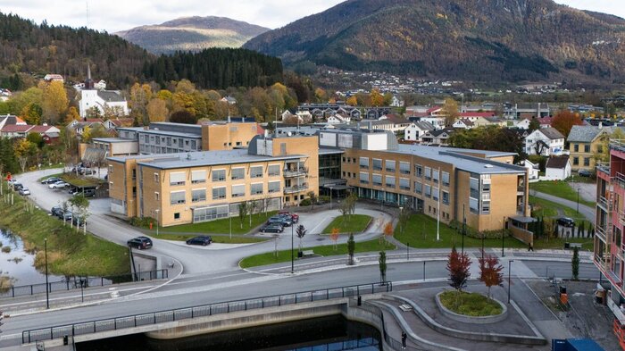 Bildet viser Førde omsorgssenter