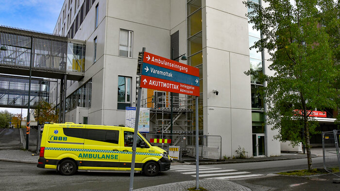 Bilde av St Olavs hospital i Trondheim