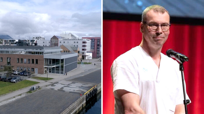 Bildet viser Jørn Hofsø Hjellnes på avslutningsseremonien Bildet viser Jørn Hofsø Hjellnes på avslutningsseremonien