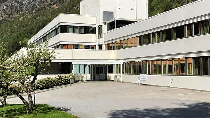 bilde av lærdal sykehus