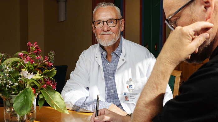 Bilde av Are Kirkås Normann og Kjartan Brügger Bjånesøy