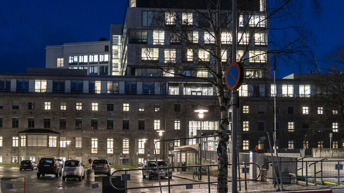 Bildet viser Nordlandssykehuset i Bodø sentrum.
