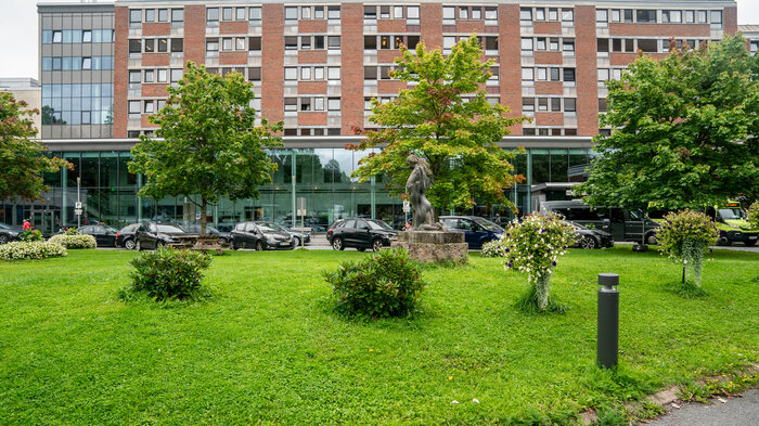 Bildet viser Bærum sykehus