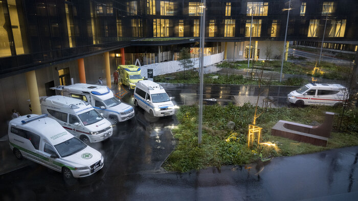 Bildet viser flytting av sykehuset i Stavanger
