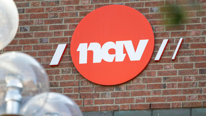 NAV Bildet viser Nav-skilt