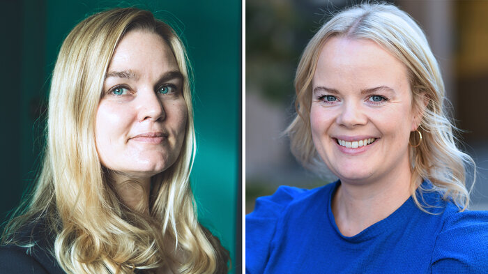 Hanne Charlotte Schjelderup og Sara Fugledal Wiik