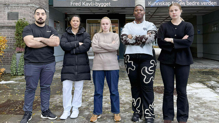 bilde av studentlederene ved NTNU