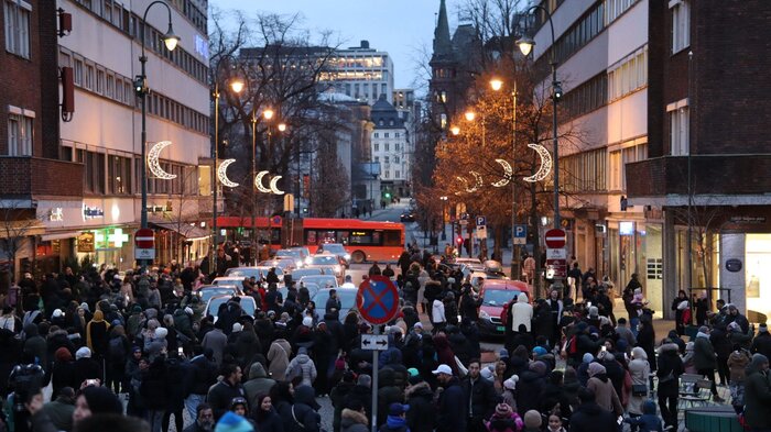 Bilde fra Ramadan-feiring i gate