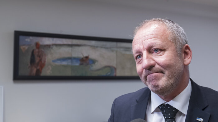 Bildet viser Senja-ordfører Geir Inge Sivertsen.