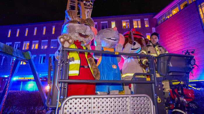 Bilde av brannbamsen Bjørnis