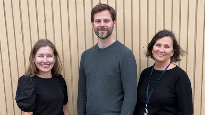 Bilde viser Kari Hanne Gjeilo, Torkild Andreas Stavik og Stine Sundrosen