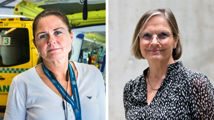 bilde av karen-anne stordal og agnes landstad
