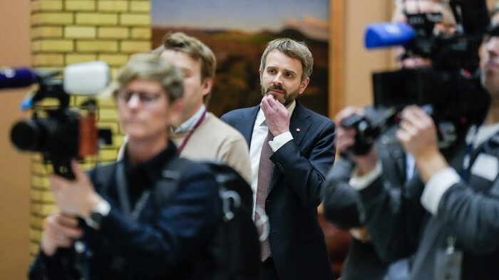 Bildet viser helseminister Jan Christian Vestre.