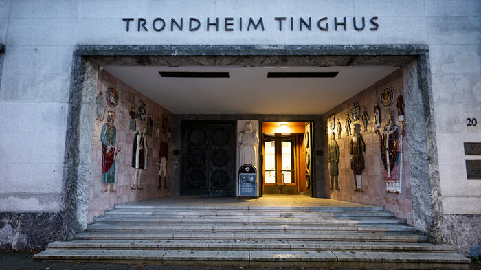 Bildet viser Trondheim tinghus.
