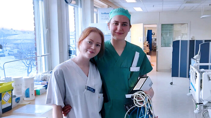 bilde av mathilda g. karlsen og anette almli