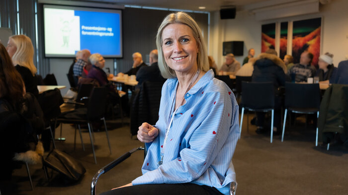 Bildet viser Wibecke Bolstad