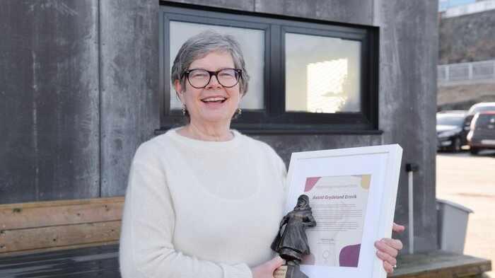 Bildet viser Astrid Grydeland Ersvik