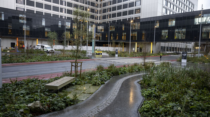 Bildet viser eksteriøret av SUS.