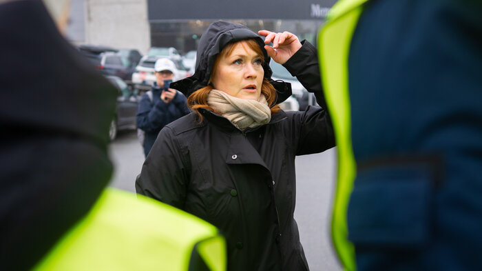 Bildet viser LO-leder Kine Asper Vistnes.