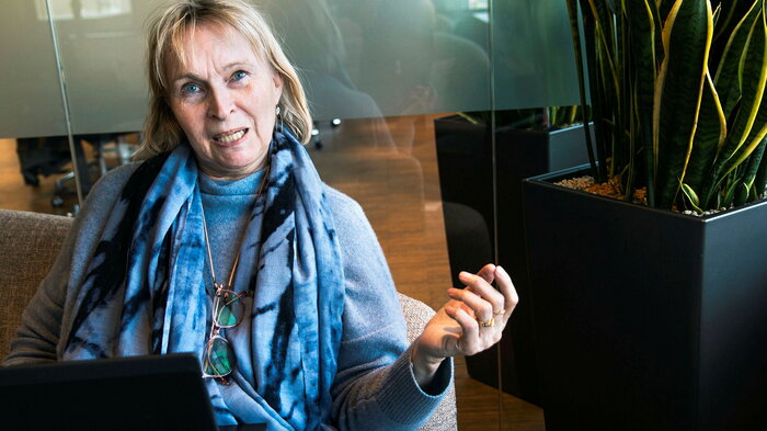 Bildet viser Berit Støre Brinchmann