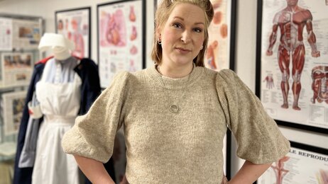 Bildet viser Charlotte Konradsdatter Aronsen