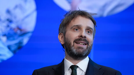 Bildet viser helseminister Jan Christian Vestre