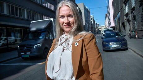 Lill Sverresdatter Larsen, NSF-leder