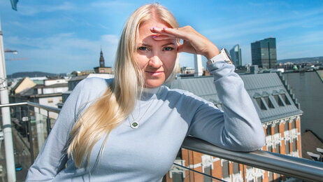 Lill Sverresdatter Larsen, NSF-leder