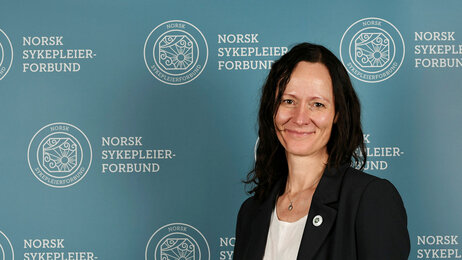 Bildet viser Gro Lillebø, 2. nestleder i Norsk Sykepleierforbunds forbundsstyre