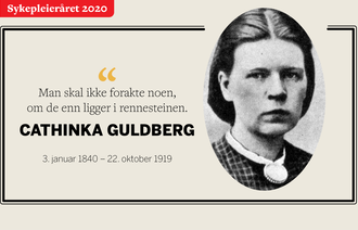 Fotomontasje Cathinka Guldberg