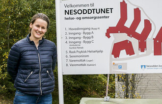 bildet viser virksomhetsleder Doreen Thompson