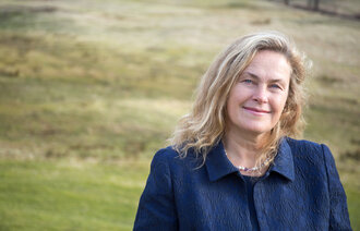 bildet viser forsker og lungelege Cecilie Svanes