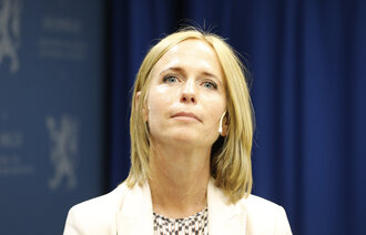 Portrettbilde av Inga Bejer Engh. Barneombud.