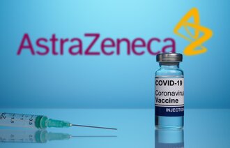 Bildet viser covid-19-vaksine