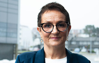 Portrett av Siri Gjesdahl, leder av Barns beste