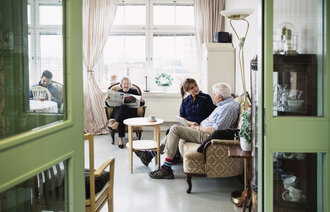 Eldre på sykehjem