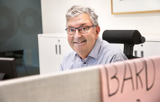 Bildet viser Bård Natvig