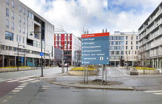 Foto av St. Olavs hospital i Trondheim